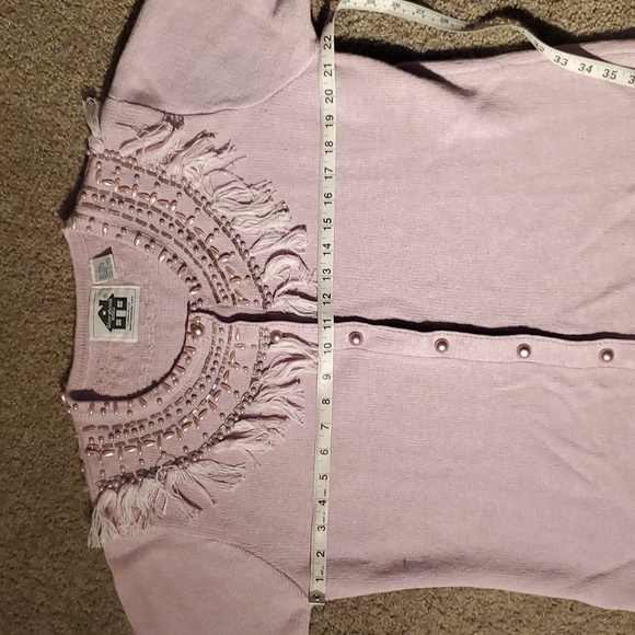Like new! Vintage Storybook Knits Diamante Diva beaded sweater - Picture 9 of 10